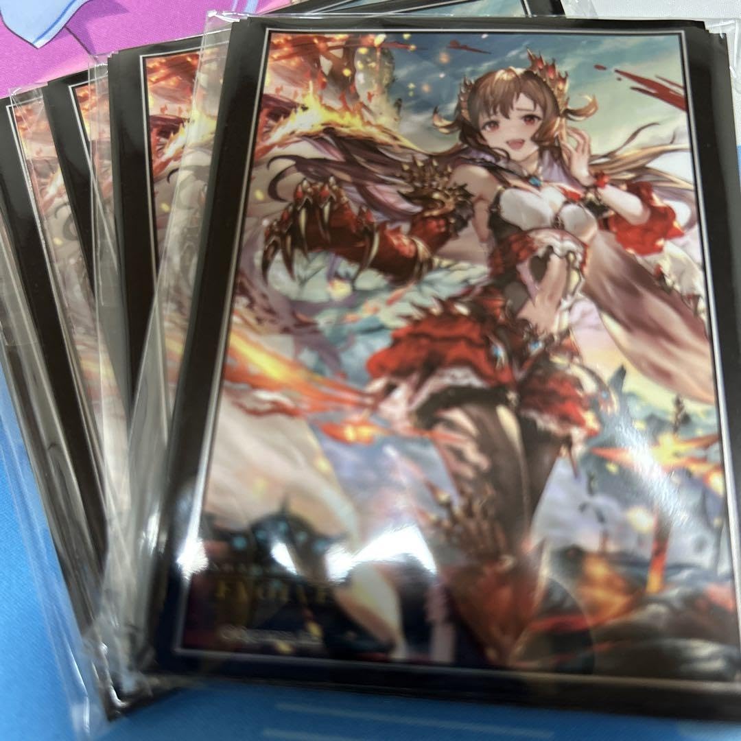 Amazon.co.jp: シャドウバース スリーブ 50枚 侮蔑の絶傑 ガルミーユ 5