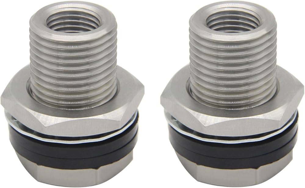 Amazon | Fitvell ステンレススチール バルクヘッド継手 1/4インチ NPT