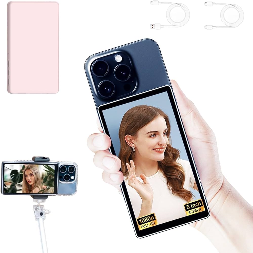 Amazon.co.jp: Shimbol CP5 Lite iPhone 自撮りモニタースクリーン