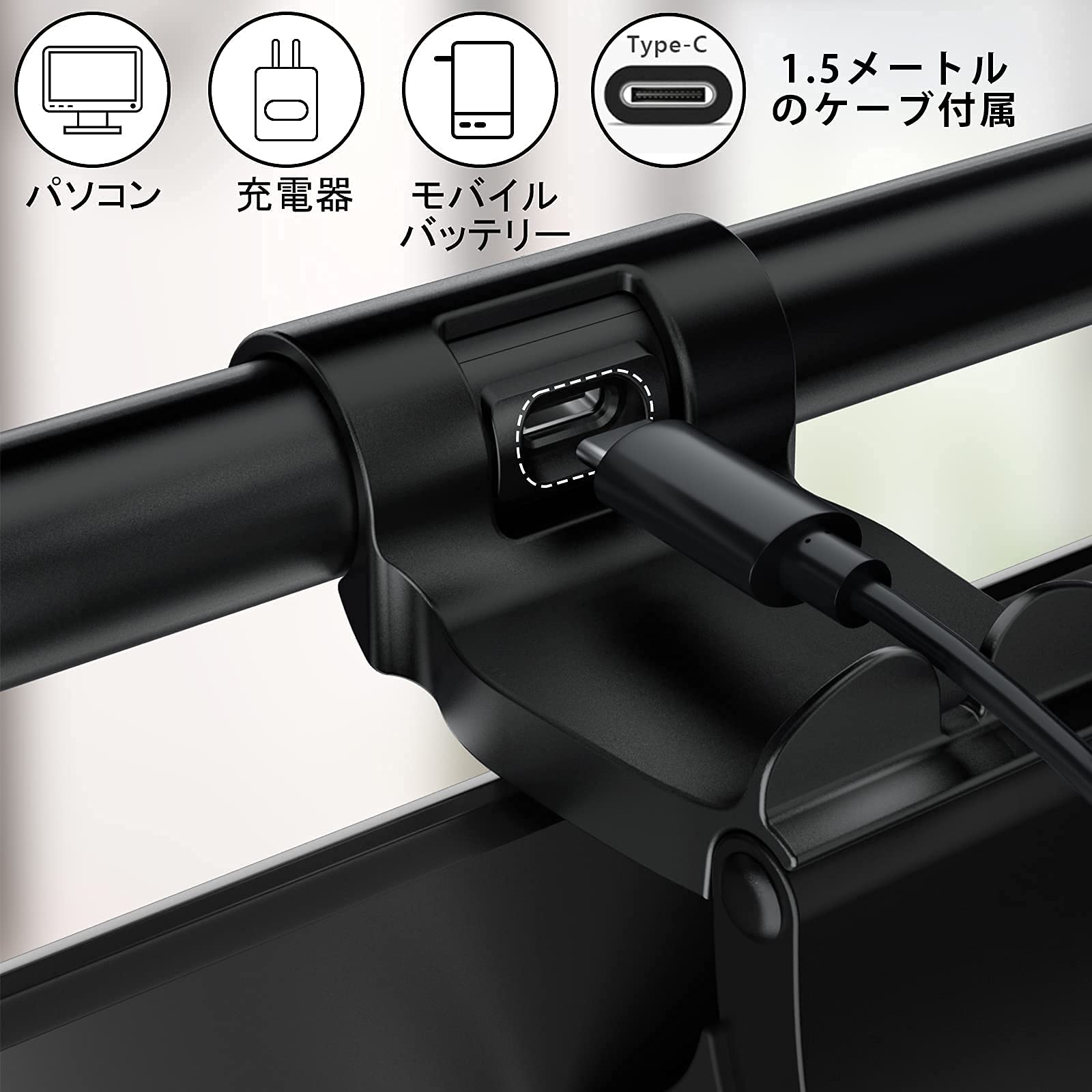 Amazon.co.jp: Iseebiz モニターライト 41cm モニター掛け式 ライト