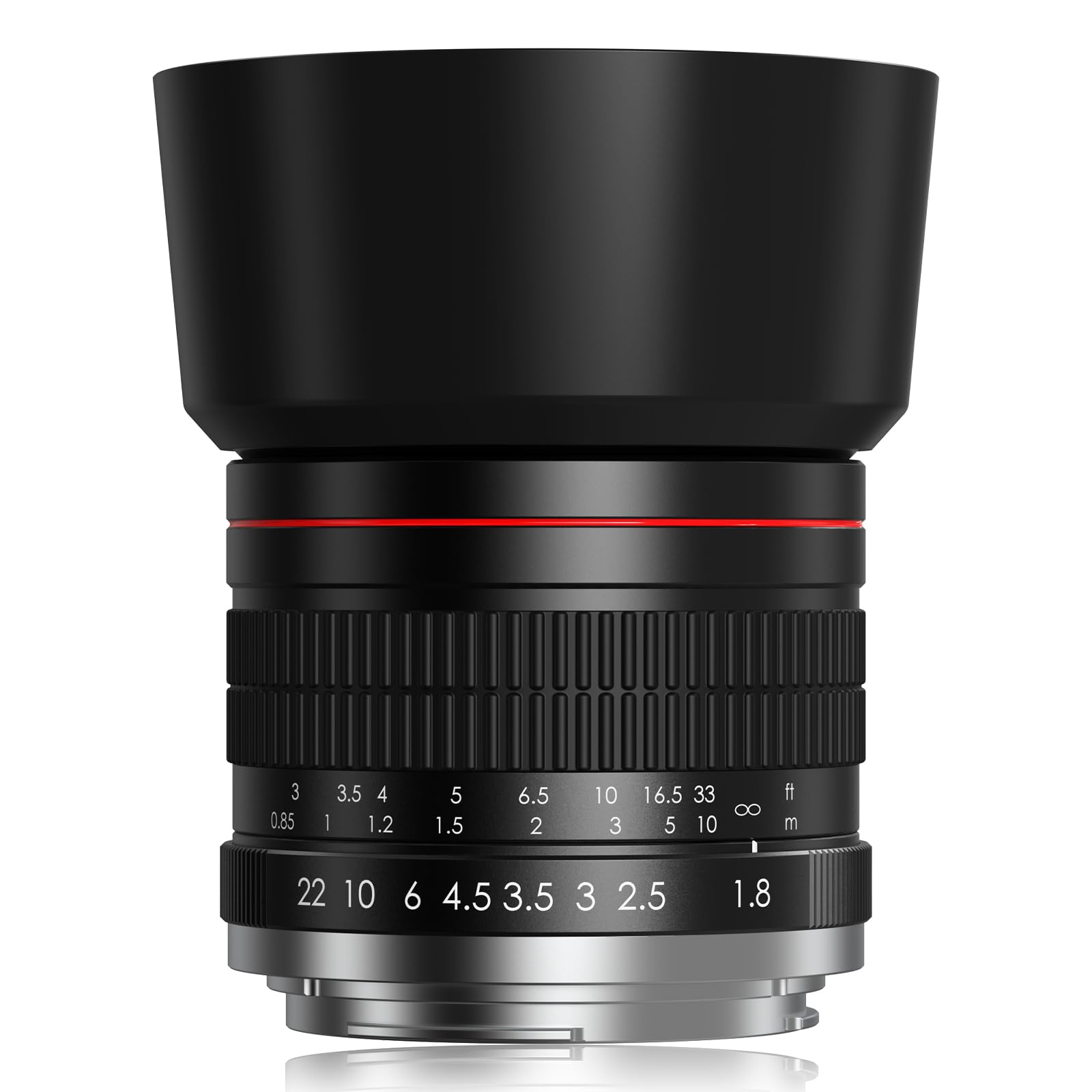 Amazon.co.jp: Lightdow for Sony 85mm F1.8 固定レンズ中望遠レンズ単
