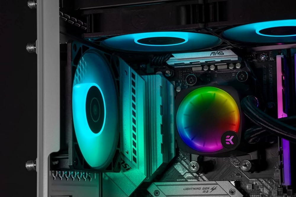 Amazon.co.jp: EKWB EK-Nucleus AIO CR360 Lux D-RGB オールインワン