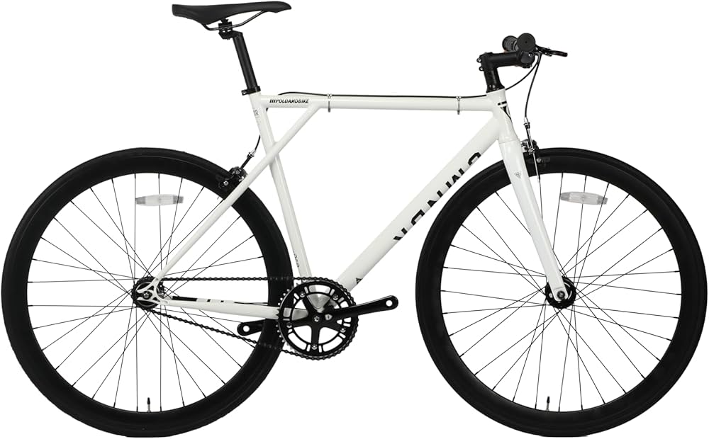 Amazon | 【AVASTA】ピストバイクFIXED GEAR固定ギア自転車 クロモリ