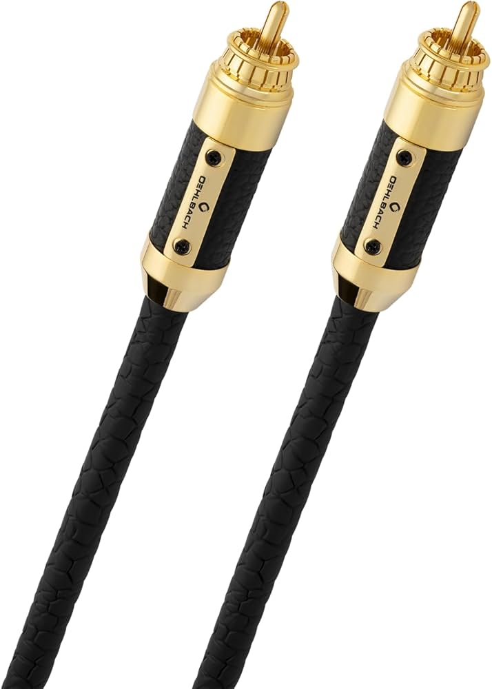 Amazon | OEHLBACH XXL ブラック 接続 デジタル ハイエンド 同軸