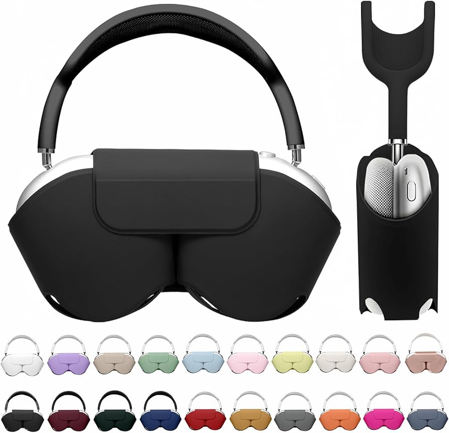 Amazon.com: Maxjoy for Apple Airpods Max Smart Case Cover, Soft PU