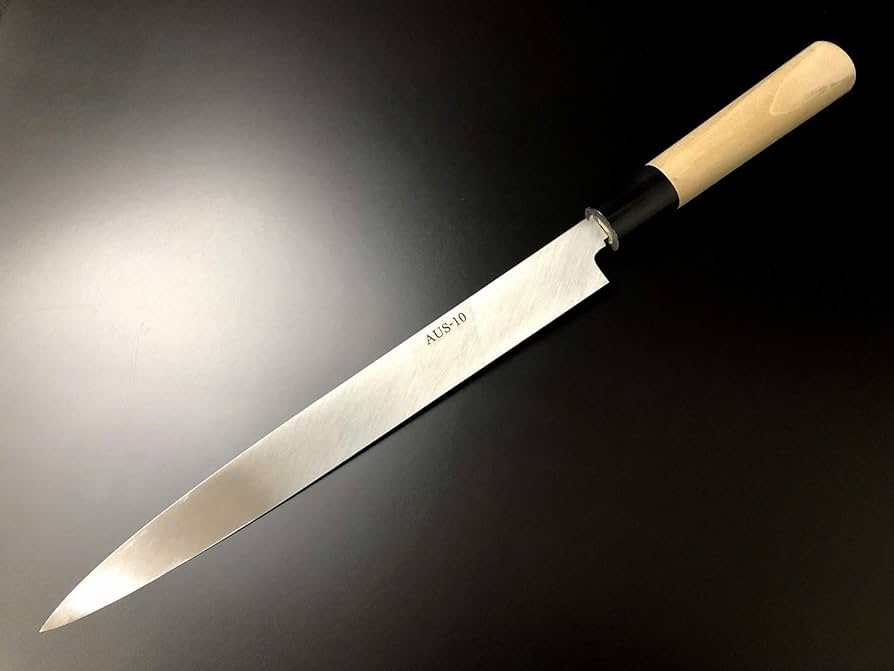 Amazon | 有次 包丁 A柳刃 270mm 日本製 AUS-10 築地 ARITSUGU 朴の木