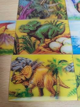 Amazon.co.jp: 明治 昭和レトロ 超立体3Dカード 怪物ワールド 恐竜