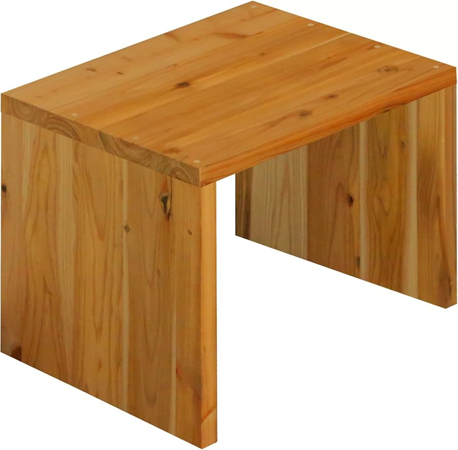 Amazon｜WOODPRO コの字 シェルフ 幅60cm 高さ40cm 奥行40cm ハニー色