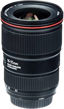 Amazon.com : Canon EF 16-35mm f/4L is USM Lens - 9518B002, Black
