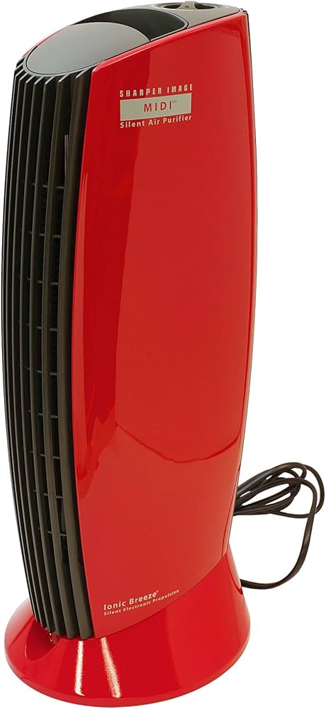 Amazon.co.jp: 【公式】IonicBreeze/MIDI 空気清浄機 レッド 消臭 21畳
