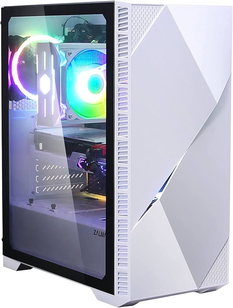 ネ*阪様 AsiaHorse Micro ATX PCケース ミドルタワー 白 Amazon.co.jp