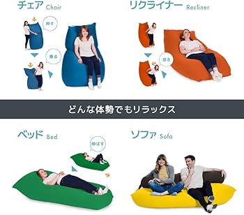 Amazon.co.jp: Yogibo Max ヨギボー マックス ワインレッド ソファー