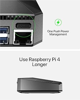Amazon.com: Argon ONE V2 Aluminum Case for Raspberry Pi 4 | with