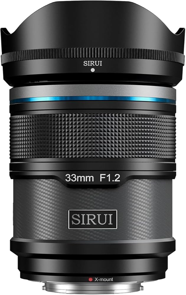 SIRUI Sniper 33mm Autofocus Lens, F1.2 Wide Angle APS-C Camera