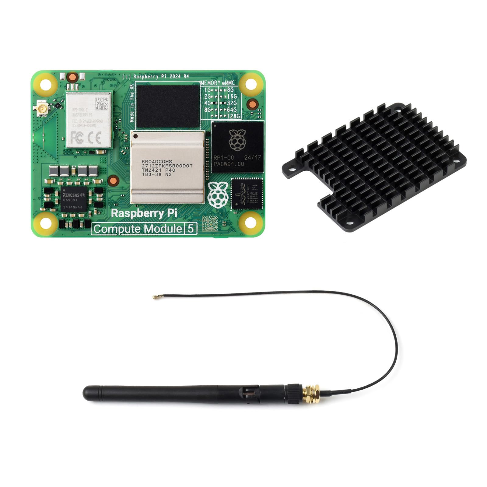 Amazon.co.jp: CM5 Waveshare Pi Compute Module 5、公式Raspberry Pi