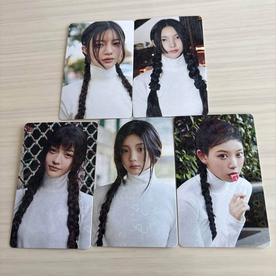 Amazon.co.jp: ILLIT アイリット weverse japan 特典 5枚セット