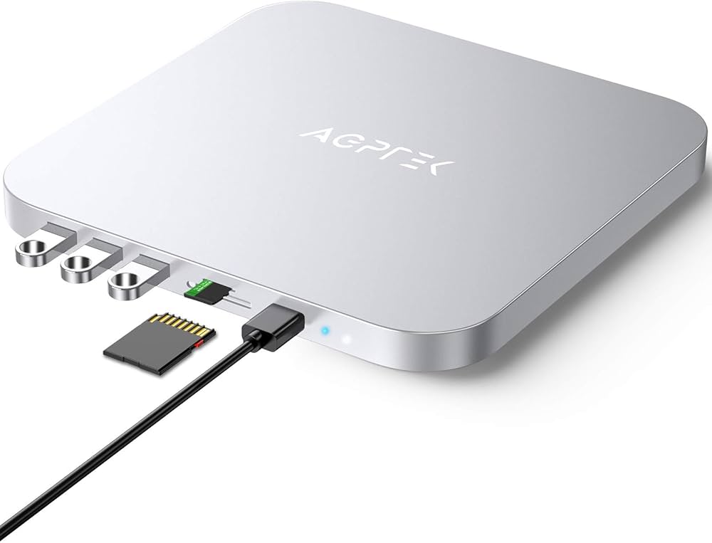 Amazon | AGPTEK Type-C ハブ ハードドライブエンクロージャ付き USB-C