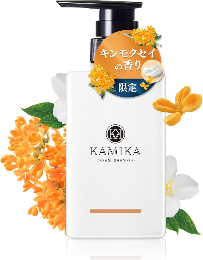 Amazon | KAMIKA カミカ クリームシャンプー 金木犀の香り ｜ 金木犀