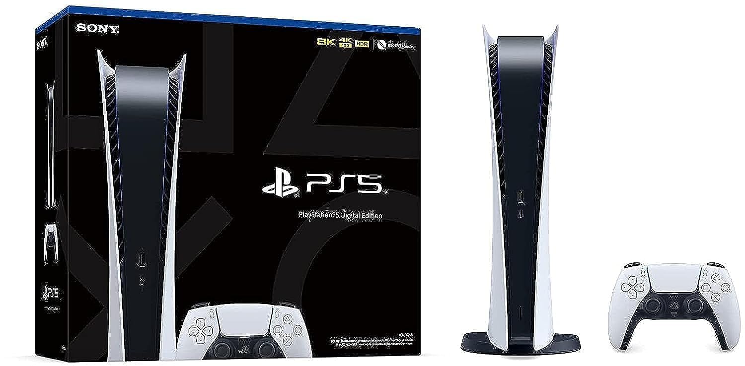 Amazon.com: PlayStation 5 Digital Edition - CFI-1102B : Video Games