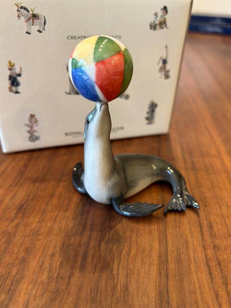 ロイヤルコペンハーゲンミニサーカスコレクションフィギュリンアシカと