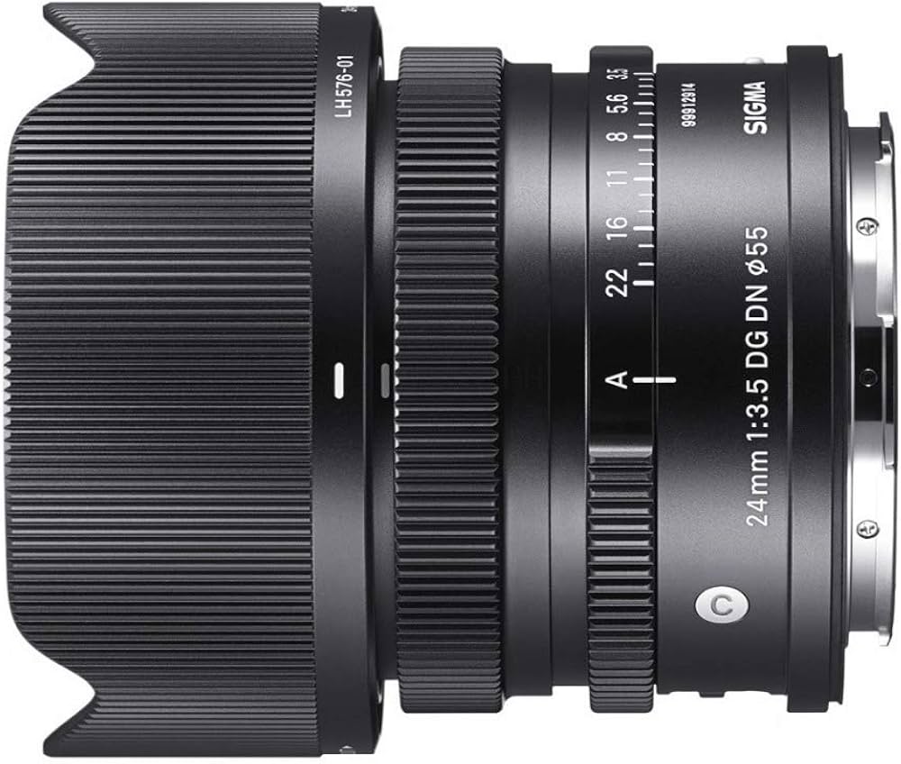 Sigma 24mm F3.5 DG DN Lens for Sony E Mount, Black (404965