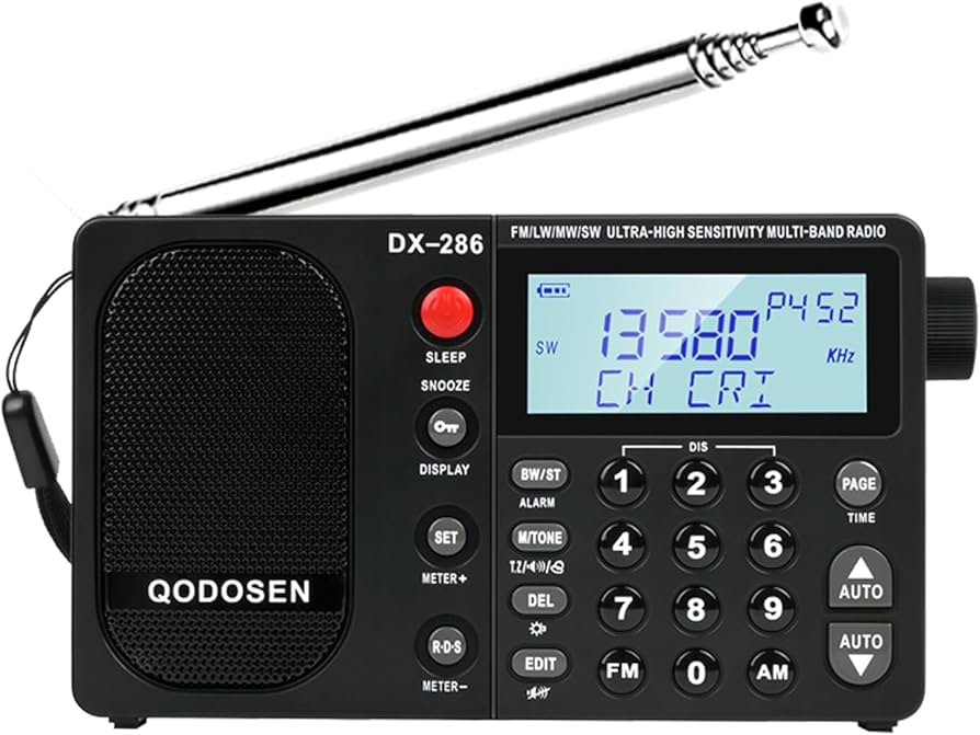 Amazon.co.jp: QODOSEN DX-286ラジオ小型,超高性能FM/LW/AM/短波