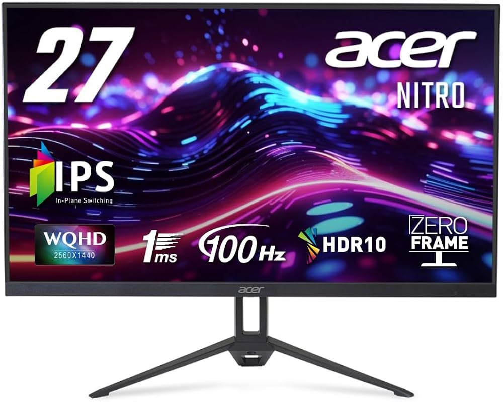 Amazon.co.jp: Acer ゲーミングモニター 27インチ WQHD IPS 非光沢