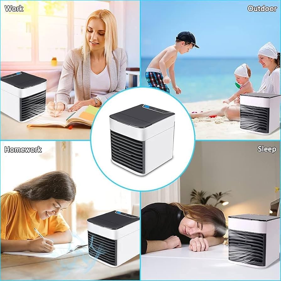 Amazon.co.jp : ミニエアコン、モバイルエアコンファン、ポータブル