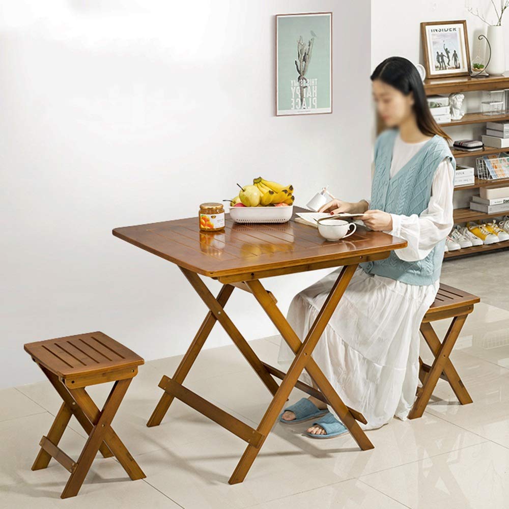 Amazon.co.jp: ZXQZ 折りたたみテーブル、木製テレビテーブル、デスク
