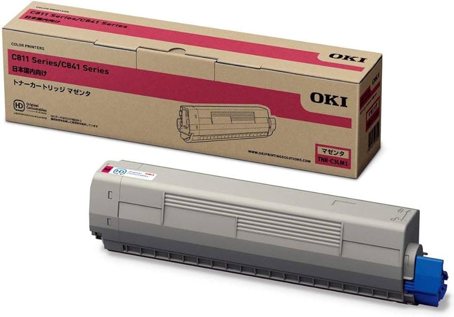 Amazon.co.jp: OKI トナーカートリッジTNR-C3LM1 マゼンダ 純正品
