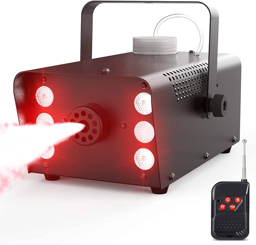 Amazon.co.jp: HOLDLAMP フォグマシン スモークマシン 6つのLED RGB