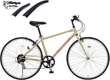 Amazon | ARCHNESS クロスバイク 700c 自転車 シマノ6段変速 軽量 前後
