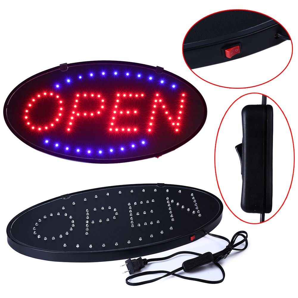 Amazon | OPEN看板 LEDサインボード LEDボード 省エネLED 掲示板 営業