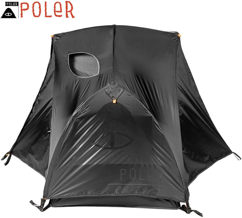 Amazon | POLER(ポーラー) 1 MAN TENT(1 マン テント) BLACK HOLE O/S