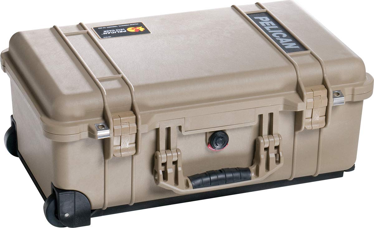 Amazon.com : Pelican 1510 Case With Foam (Desert Tan) : Electronics