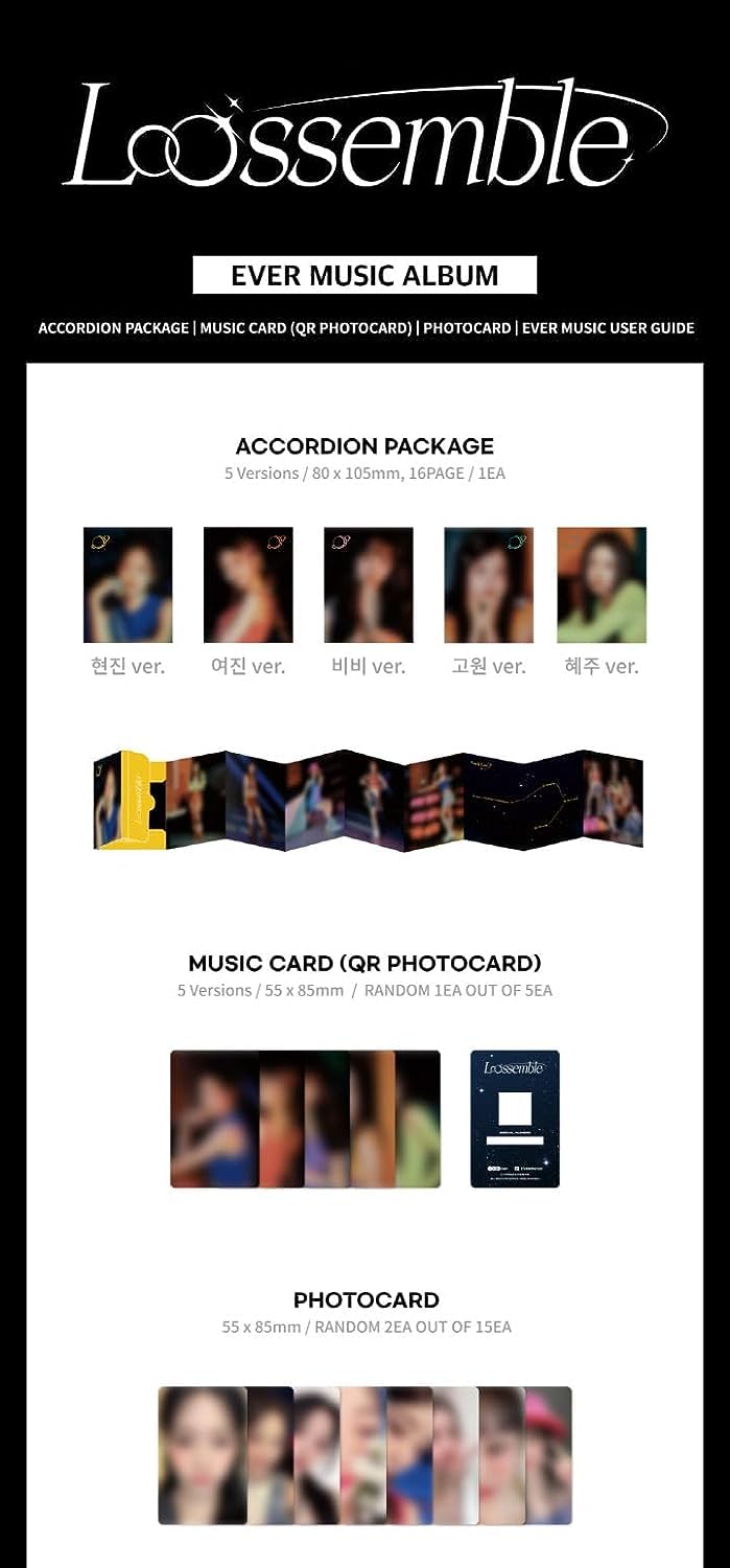 Amazon.com: LOOSEEMBLE Loossemble 1st Mini Album Contents+