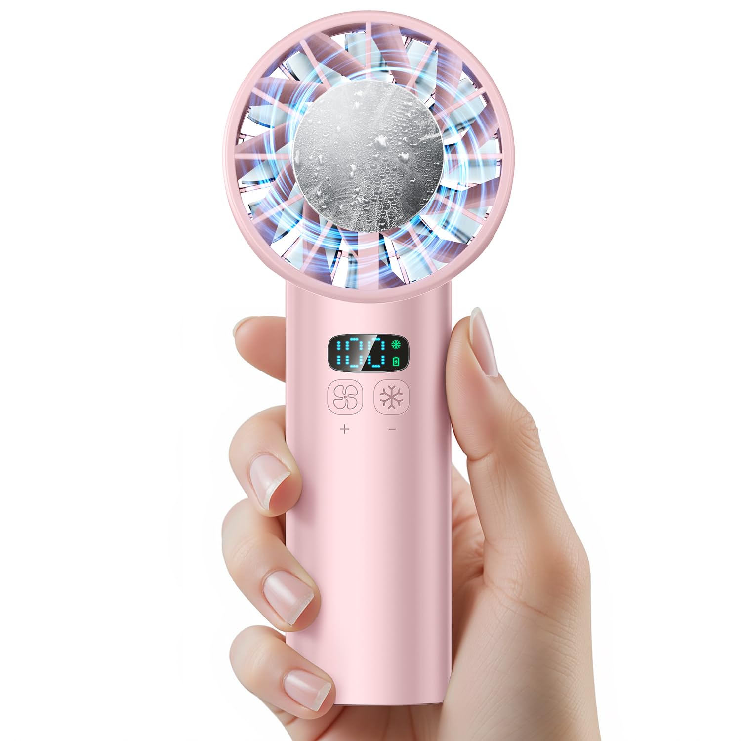 Amazon | 【2025年夏の初登場 -25℃瞬間冷却】 携帯扇風機 冷却プレート