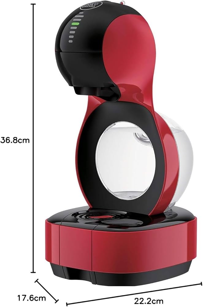 Amazon | ネスカフェ ドルチェ グスト ルミオ ダークレッド MD9777-DR