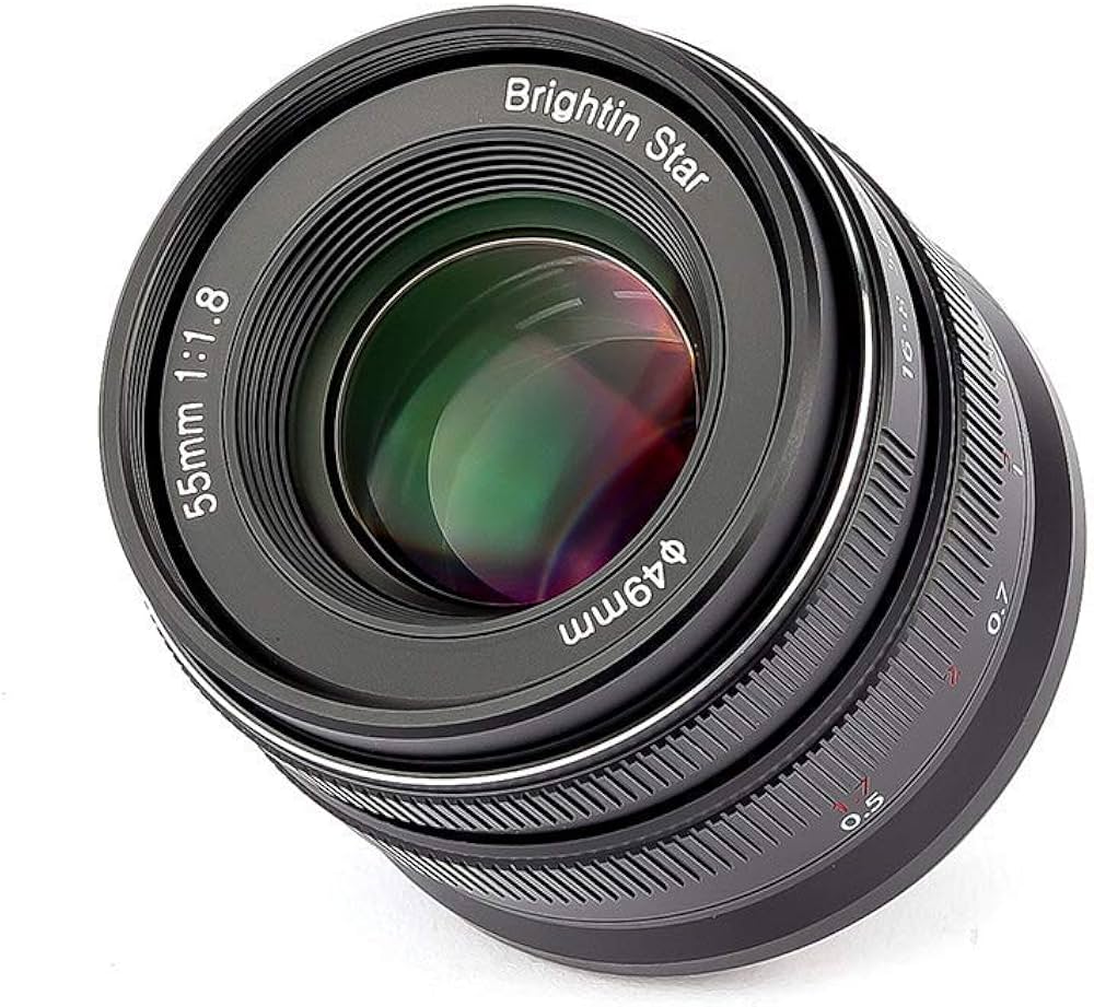 Amazon.co.jp: Brightin star 55mm f/1.8 フルフレーム マニュアル固定