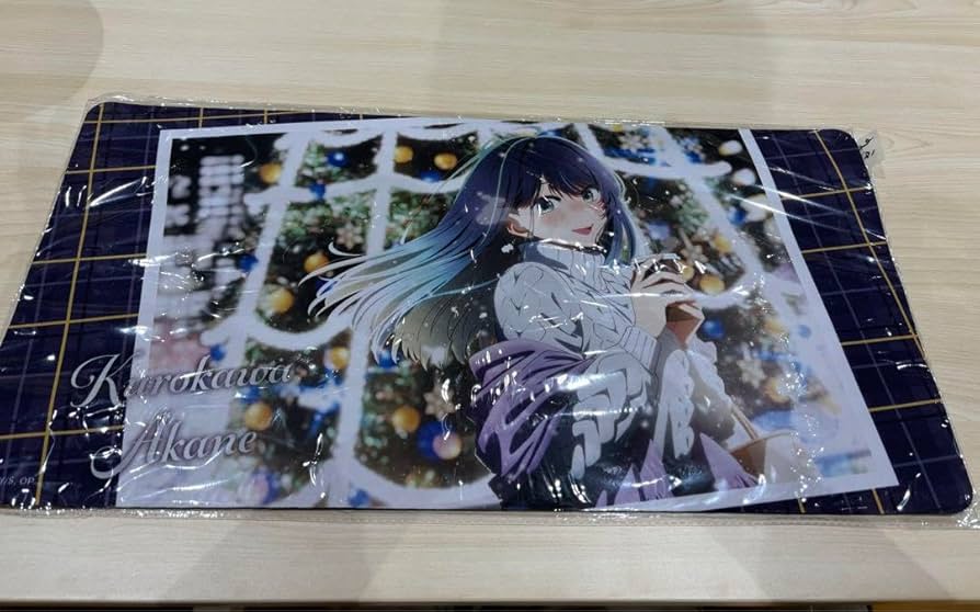 Amazon.co.jp: 黒川あかね ラバーマット プレイマット : おもちゃ