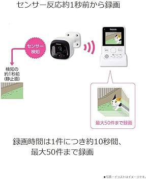 Amazon.co.jp: パナソニック モニター付き屋外カメラ VS-HC105-W : DIY