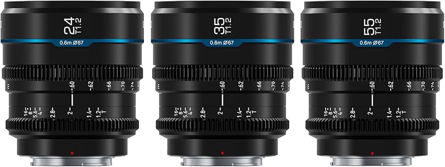 Amazon.com : SIRUI Night Walker S35 Manual Focus Cine Lens Set