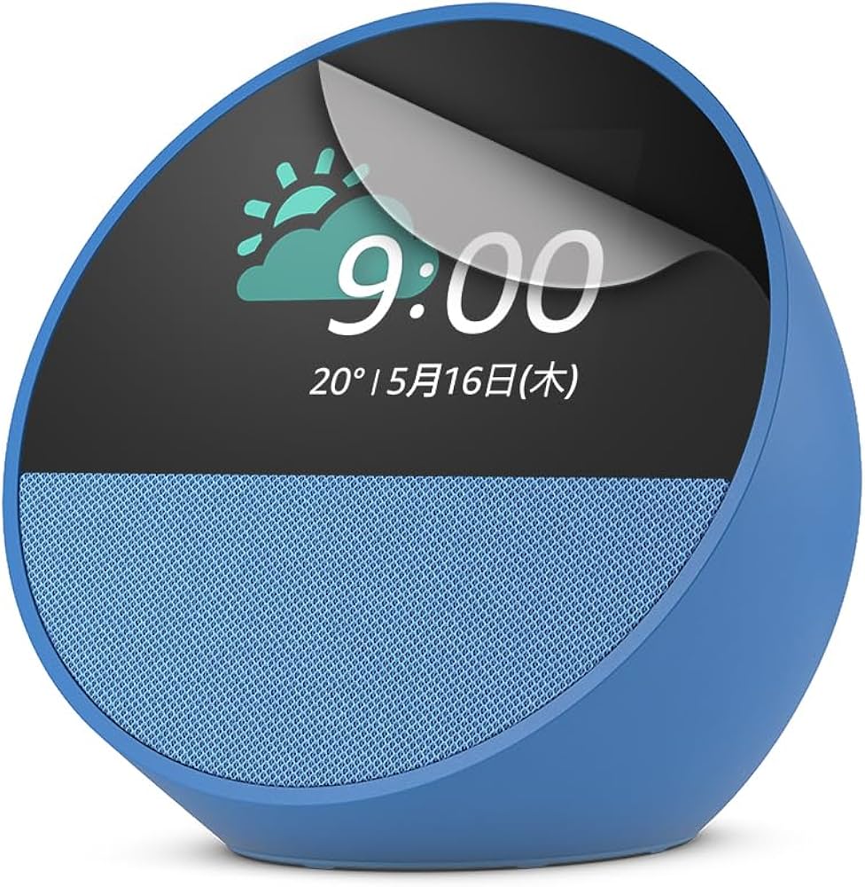 Amazon.co.jp: 【Echo Spot (2024年発売) 用】保護フィルム 高精細