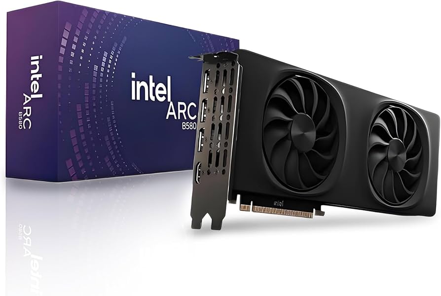 Amazon.com: Intel Arc B580 LE GPU 12GB GDDR6,DP 2.1/HDMI 2.1-8K