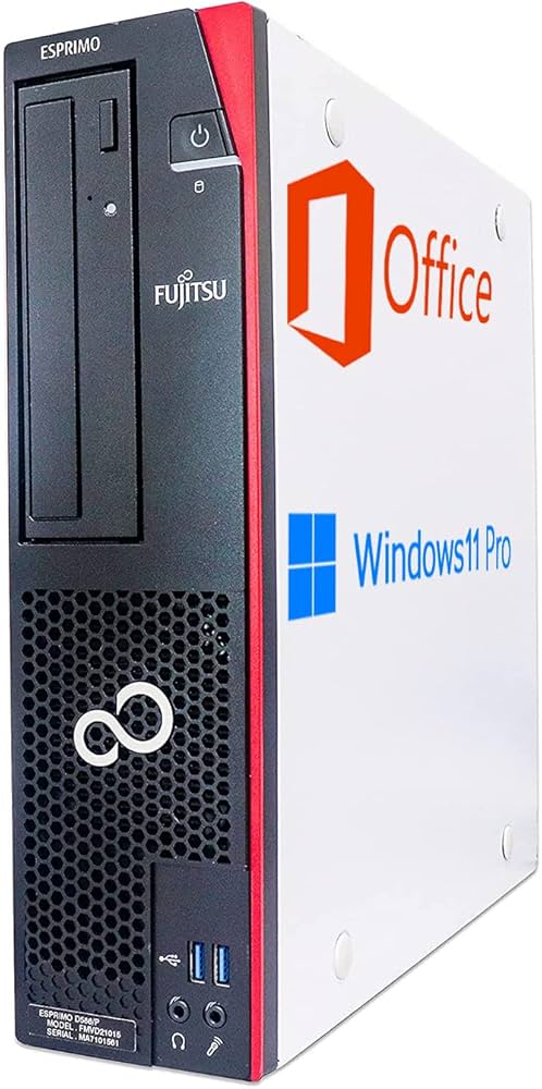 Amazon.co.jp: 【整備済み品】 富士通 デスクトップPC D586/Windows 11