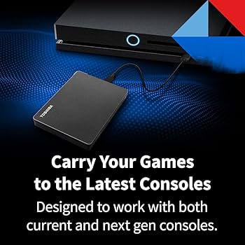 Amazon.com: Toshiba Canvio Gaming 4TB Portable External Hard Drive