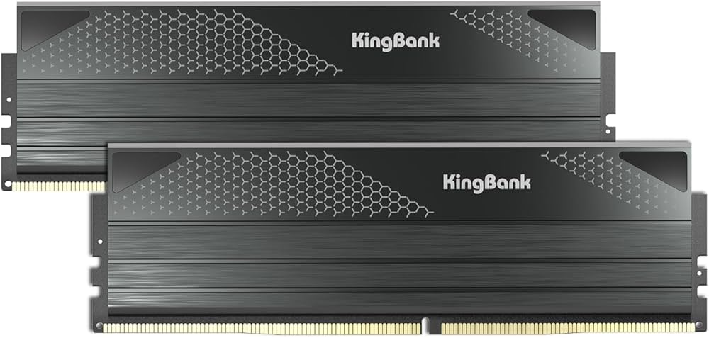 Computer Memory Ram Hynix A-die KingBank DDR5 32GB(2x16GB) 6000MHz