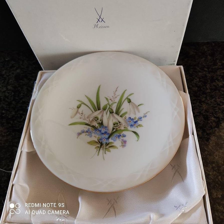 Amazon.co.jp: マイセン 壁掛けプレート 絵皿 ハナ№8 : ホーム＆キッチン