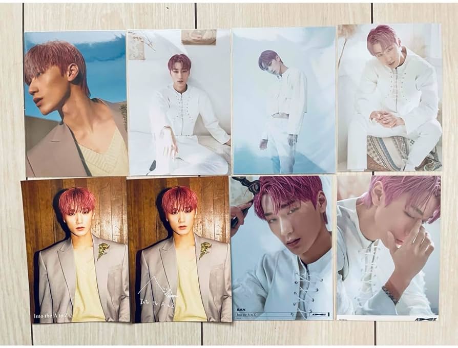 Amazon.co.jp: ATEEZ サン フォト ブロマイド Into The A to Z 写真