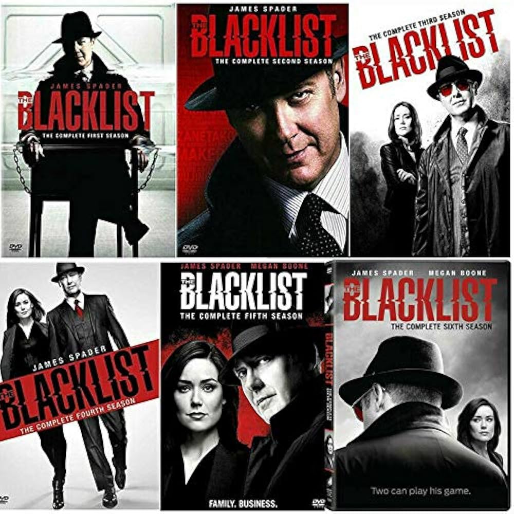 Amazon.com: The Blacklist Complete Series Seasons 1-6 (DVD, 30